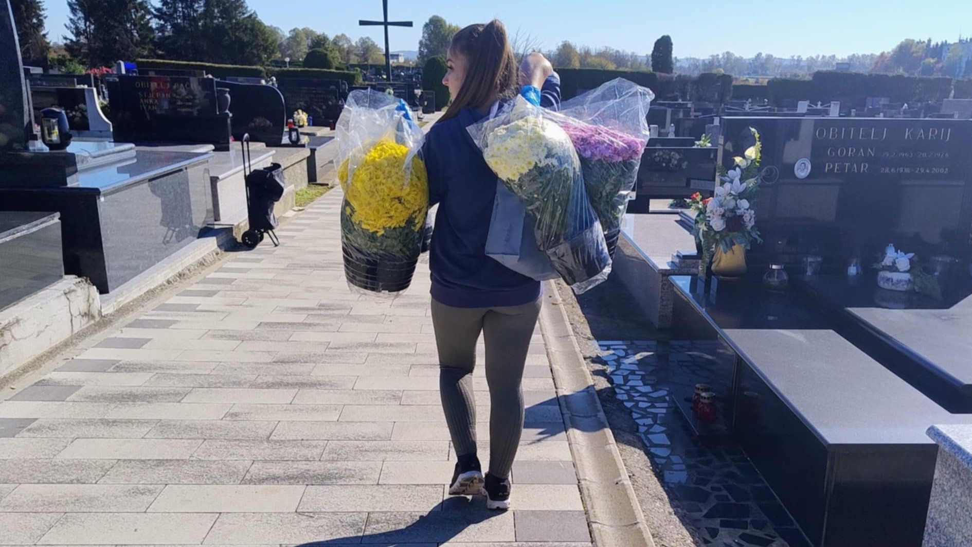 "Danas smo očistili grob, a cvijeće ćemo donijeti uoči blagdana Svih svetih"