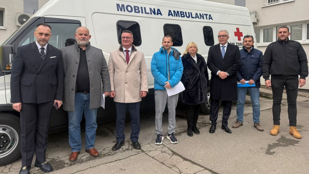 Stiglo vozilo namijenjeno za rad mobilne ambulante