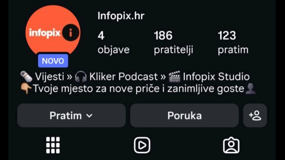 Pojavio se lažni profil Infopix portala 